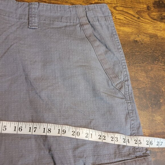 Vtg Beverly Hills Polo Club Rip Stop Cargo Shorts Sz 42 Stretch Y2K Streetwear - Picture 7 of 10